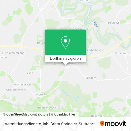 Vermittlungsdienste, Inh. Britta Springler Karte