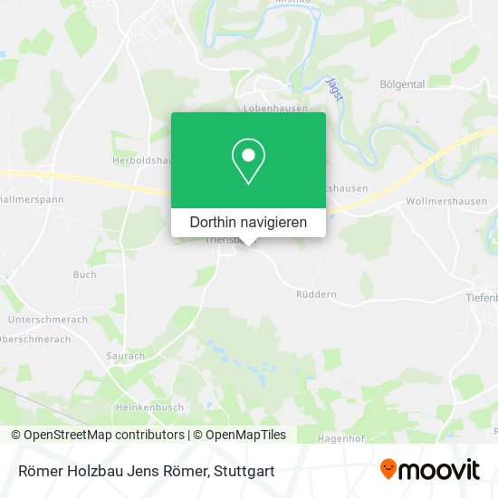 Römer Holzbau Jens Römer Karte