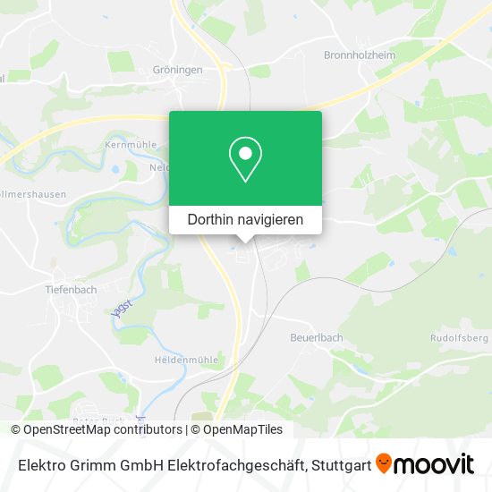 Elektro Grimm GmbH Elektrofachgeschäft Karte