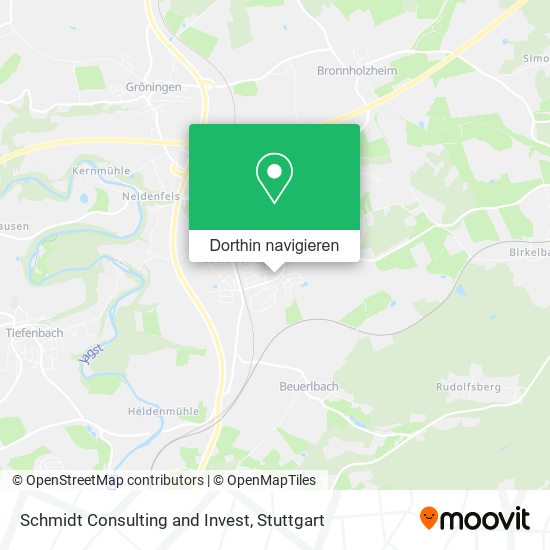 Schmidt Consulting and Invest Karte