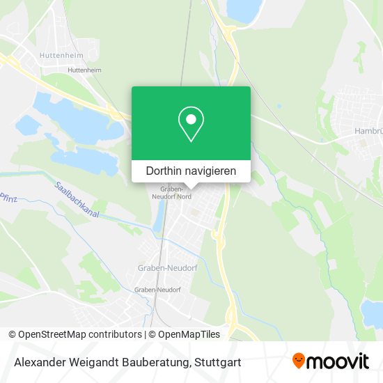 Alexander Weigandt Bauberatung Karte