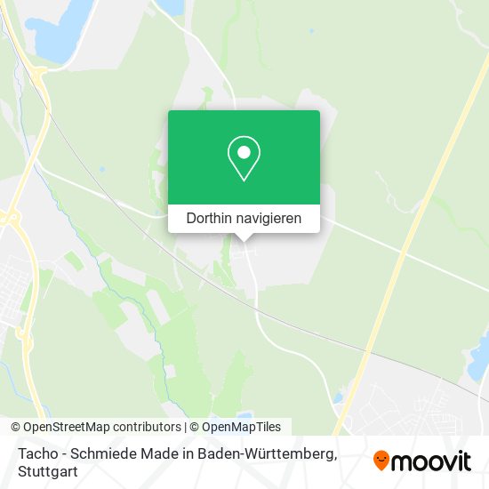 Tacho - Schmiede Made in Baden-Württemberg Karte