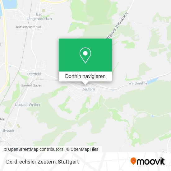 Derdrechsler Zeutern Karte
