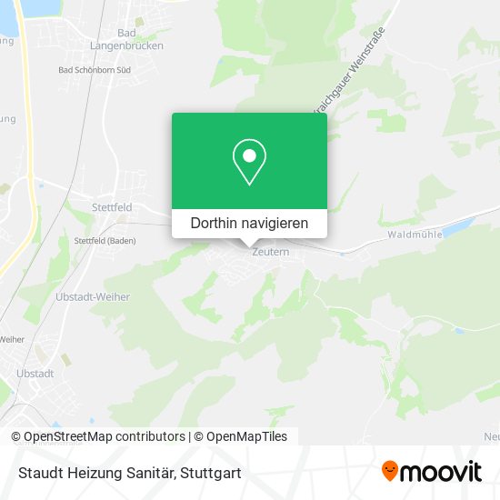 Staudt Heizung Sanitär Karte