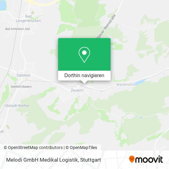 Melodi GmbH Medikal Logistik Karte