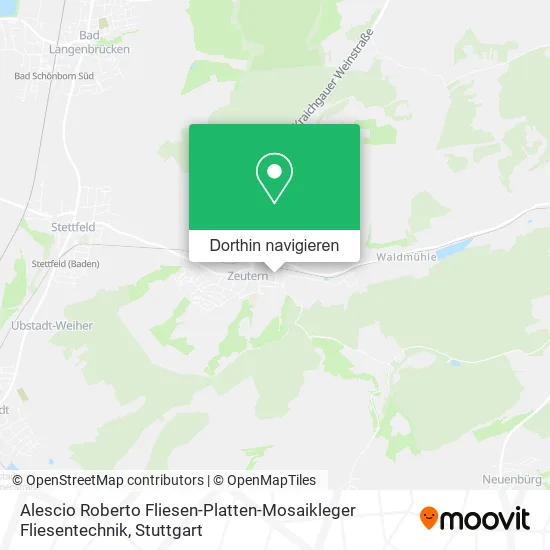 Alescio Roberto Fliesen-Platten-Mosaikleger Fliesentechnik Karte