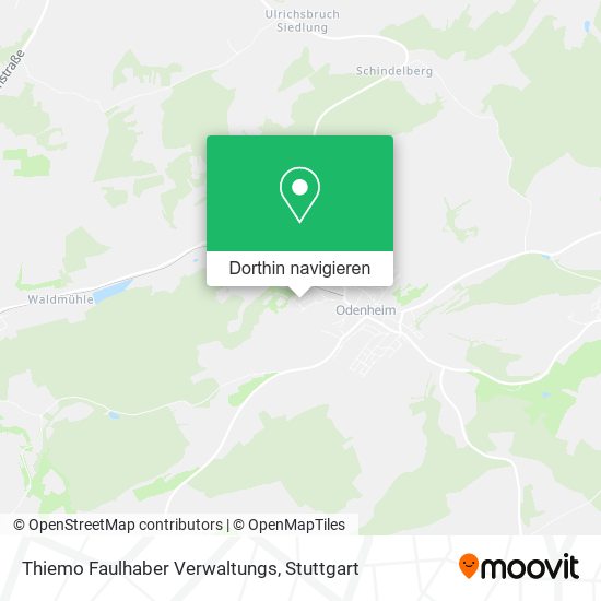 Thiemo Faulhaber Verwaltungs Karte