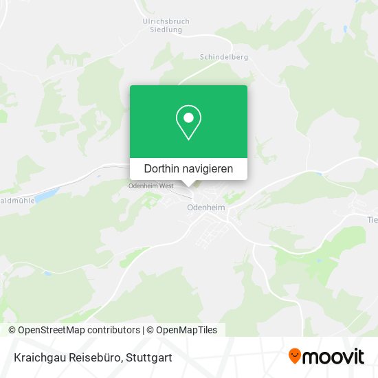 Kraichgau Reisebüro Karte