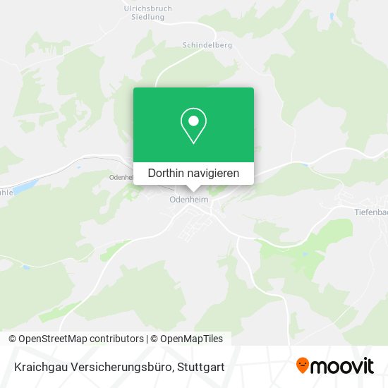 Kraichgau Versicherungsbüro Karte