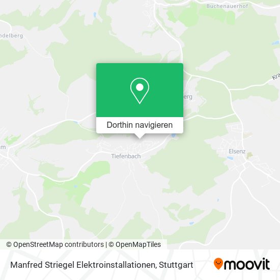 Manfred Striegel Elektroinstallationen Karte