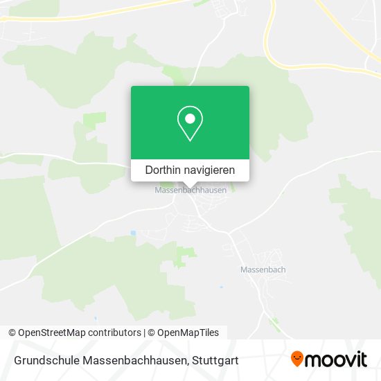 Grundschule Massenbachhausen Karte