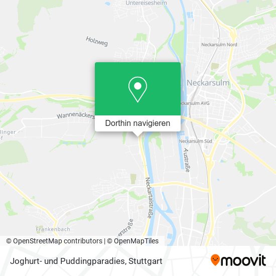 Joghurt- und Puddingparadies Karte