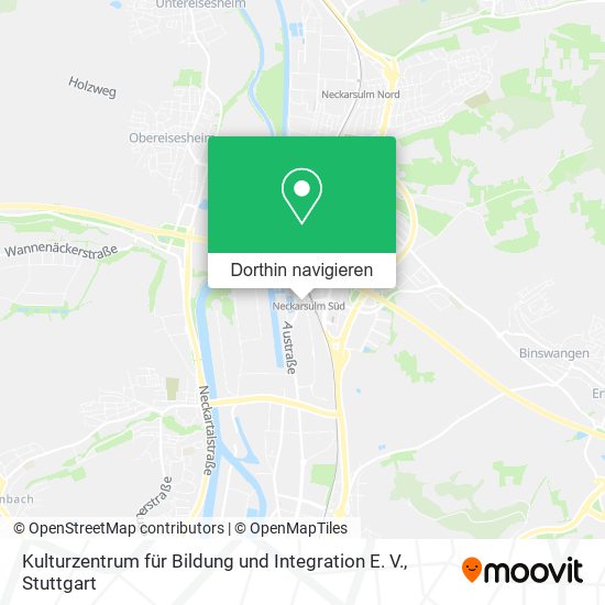 Kulturzentrum für Bildung und Integration E. V. Karte