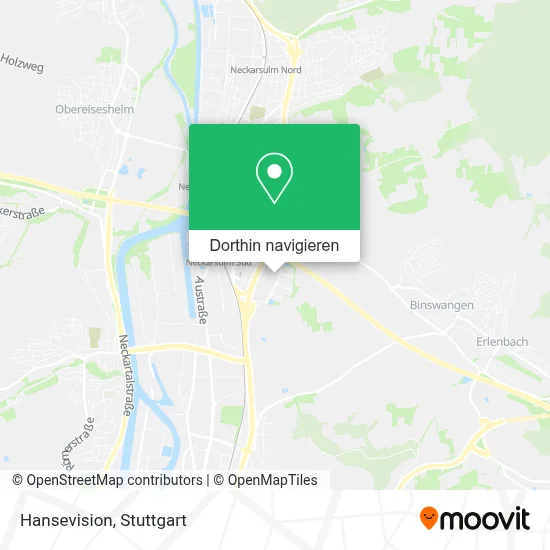 Hansevision Karte
