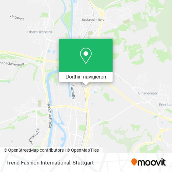 Trend Fashion International Karte