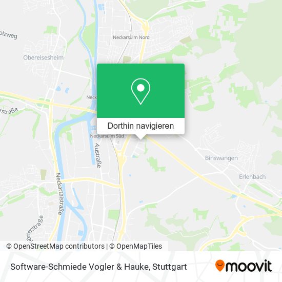 Software-Schmiede Vogler & Hauke Karte