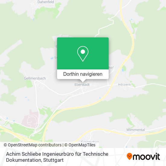 Achim Schliebe Ingenieurbüro für Technische Dokumentation Karte