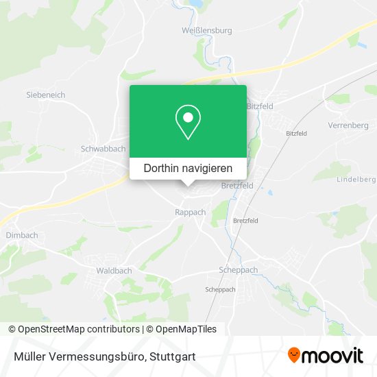 Müller Vermessungsbüro Karte