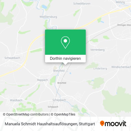 Manuela Schmidt Haushaltsauflösungen Karte