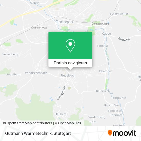 Gutmann Wärmetechnik Karte