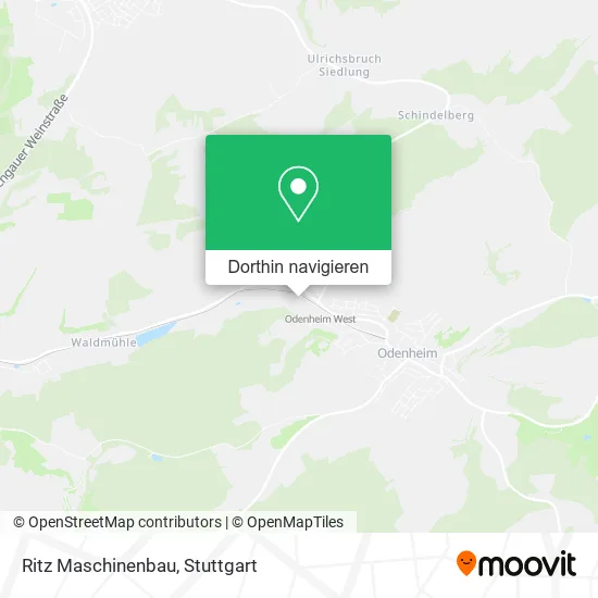 Ritz Maschinenbau Karte