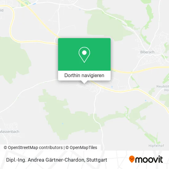 Dipl.-Ing. Andrea Gärtner-Chardon Karte