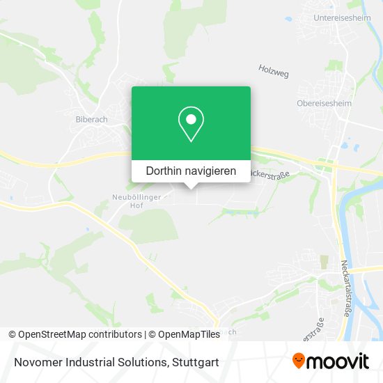 Novomer Industrial Solutions Karte