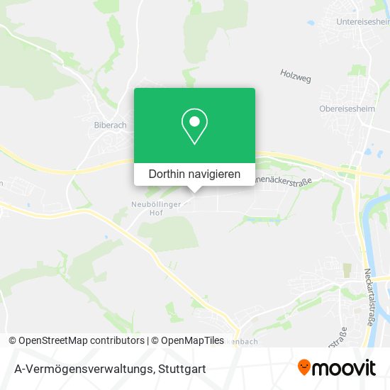 A-Vermögensverwaltungs Karte