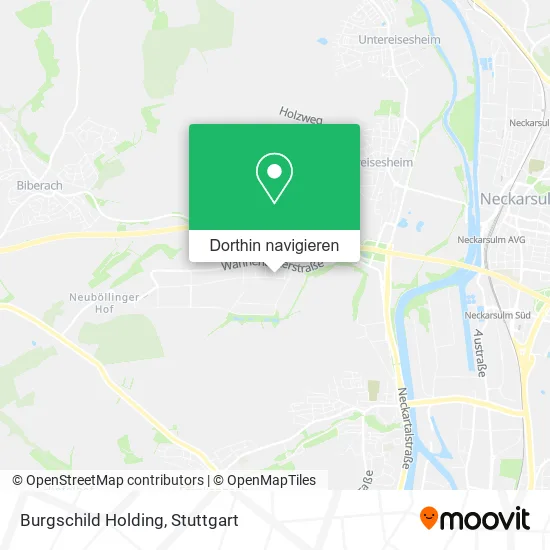 Burgschild Holding Karte