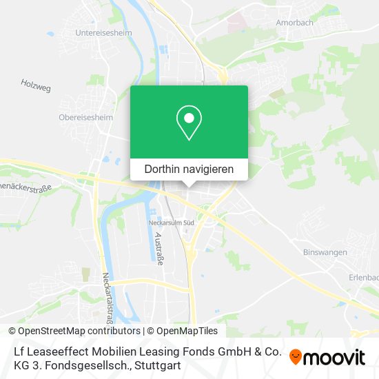 Lf Leaseeffect Mobilien Leasing Fonds GmbH & Co. KG 3. Fondsgesellsch. Karte