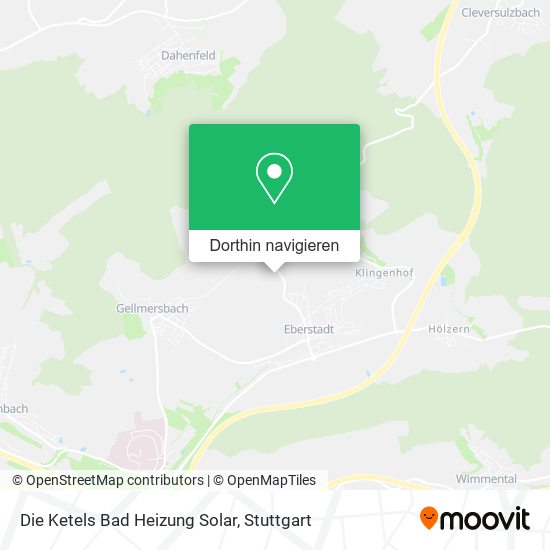 Die Ketels Bad Heizung Solar Karte
