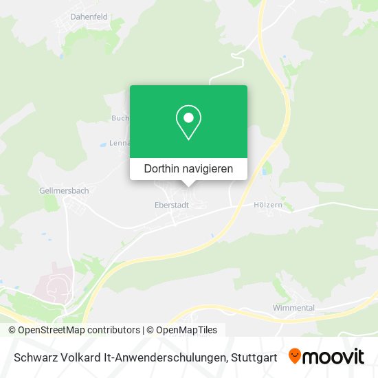 Schwarz Volkard It-Anwenderschulungen Karte