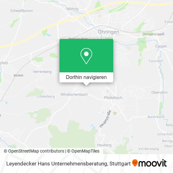Leyendecker Hans Unternehmensberatung Karte