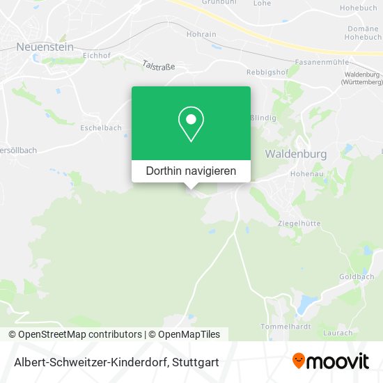 Albert-Schweitzer-Kinderdorf Karte