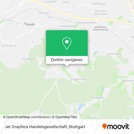 Jet Graphics Handelsgesellschaft Karte