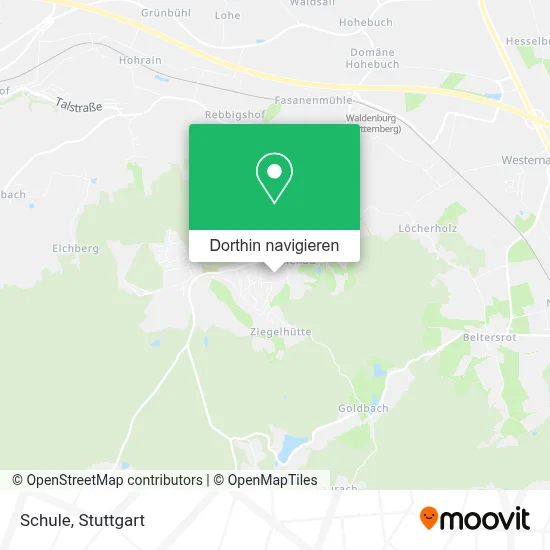 Schule Karte
