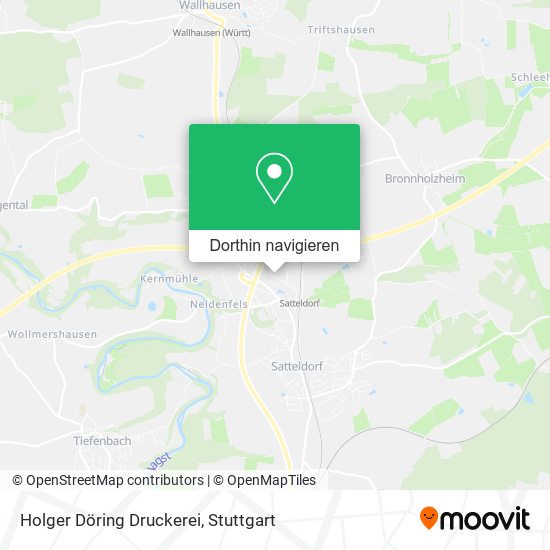 Holger Döring Druckerei Karte