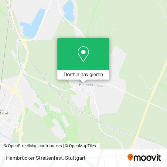 Hambrücker Straßenfest Karte