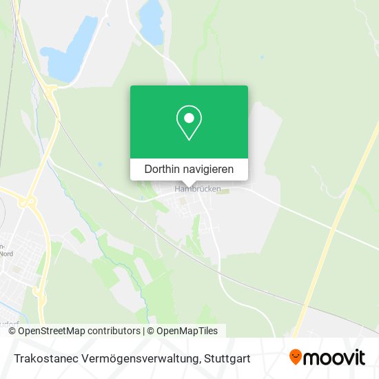 Trakostanec Vermögensverwaltung Karte
