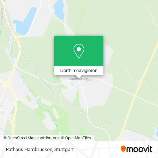 Rathaus Hambrücken Karte