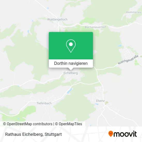 Rathaus Eichelberg Karte