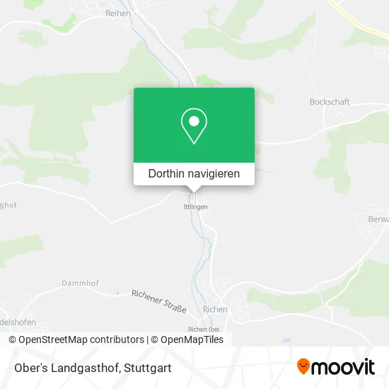 Ober's Landgasthof Karte