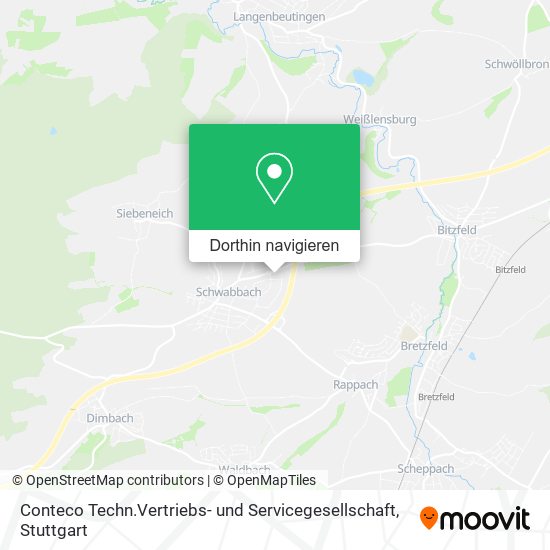Conteco Techn.Vertriebs- und Servicegesellschaft Karte