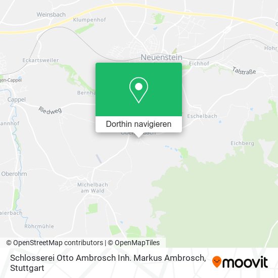 Schlosserei Otto Ambrosch Inh. Markus Ambrosch Karte