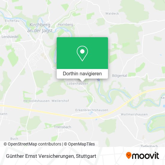 Günther Ernst Versicherungen Karte