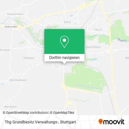 Thg Grundbesitz Verwaltungs- Karte