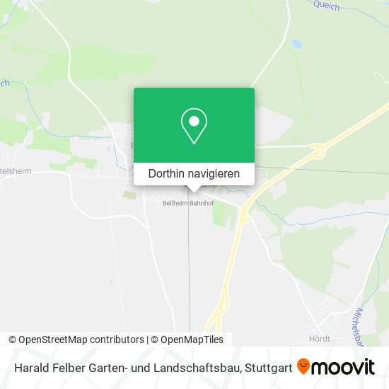 Harald Felber Garten- und Landschaftsbau Karte
