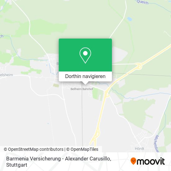 Barmenia Versicherung - Alexander Carusillo Karte