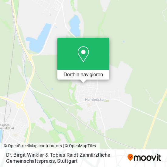 Dr. Birgit Winkler & Tobias Raidt Zahnärztliche Gemeinschaftspraxis Karte