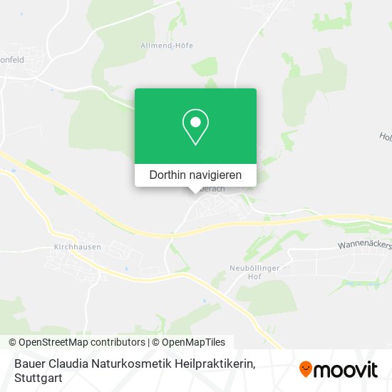 Bauer Claudia Naturkosmetik Heilpraktikerin Karte